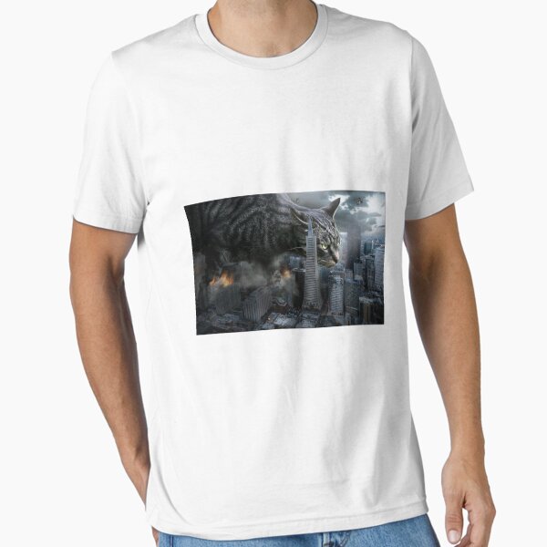 Vista previa del artículo con la obra «Catzilla», diseñado y vendido por Alexis-Creation.