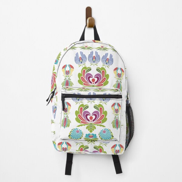 Item preview, Kalocsai folk art colorful flowers designed and sold by Kormix.