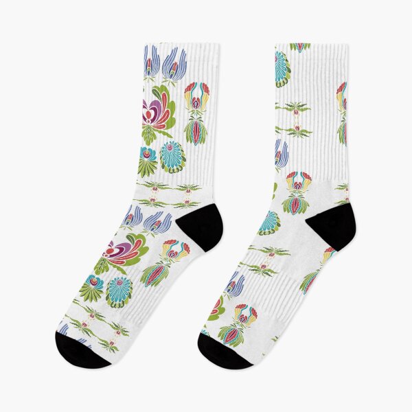 Item preview, Kalocsai folk art colorful flowers designed and sold by Kormix.