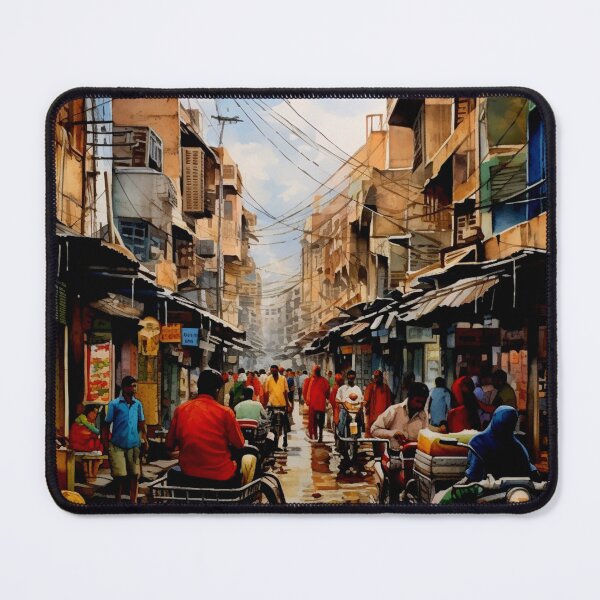 Item preview, A Watercolor Design of Delhi - India designed and sold by Sketch-Shack.