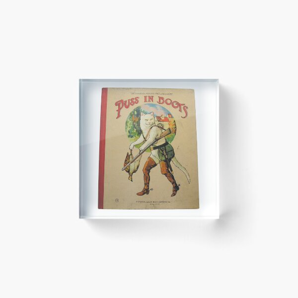 Item preview, Antique Puss in Boots Picture Book designed and sold by dcartist333.