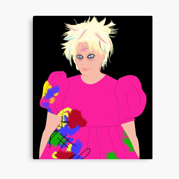 Weird Barbie Canvas Print