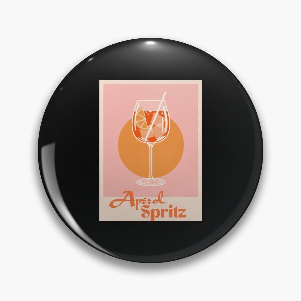 Item preview, aperol spritz print  designed and sold by AlexzanWeiss.