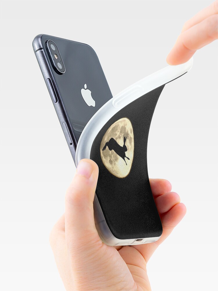 Alternate view of Hare and Moon iPhone Case & Cover