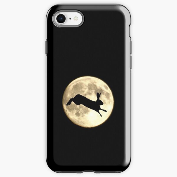 Hare and Moon iPhone Tough Case