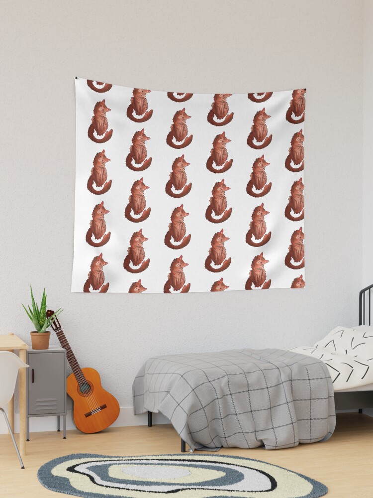 Thumbnail 1 of 3, Tapestry, Somali cat designed and sold by FelineEmporium.