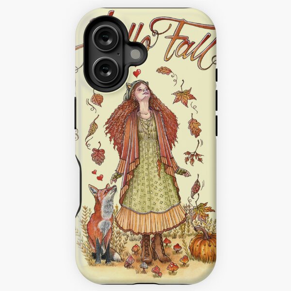 Hello Fall Funda resistente para iPhone