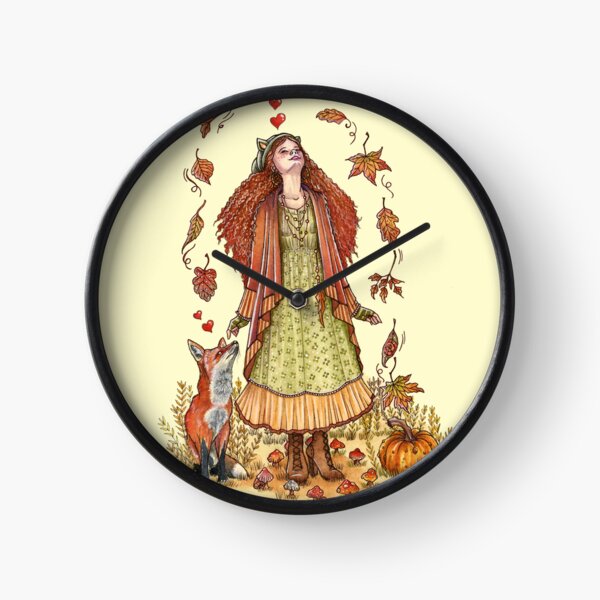 Hello Fall Clock