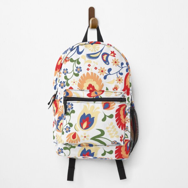 Item preview, Kalocsai folk art colorful flower pattern designed and sold by Kormix.
