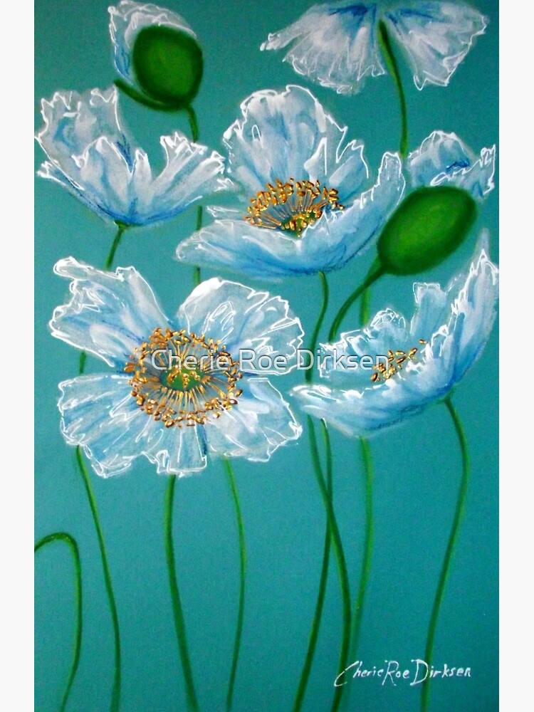 White Poppies by cheriedirksen