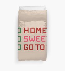 HOME SWEET GOTO 10 Duvet Cover