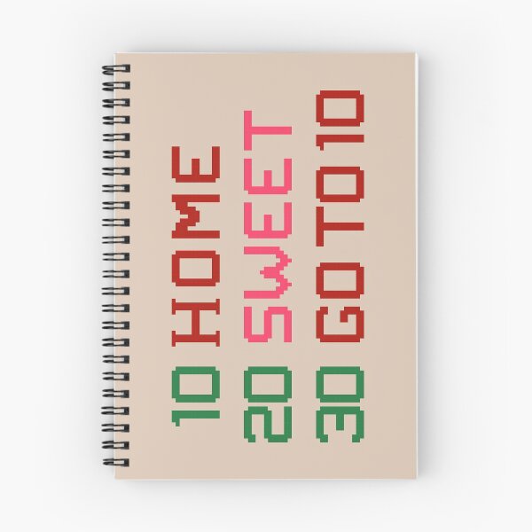 Item preview, HOME SWEET GOTO 10 designed and sold by squeedy.