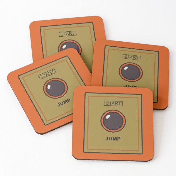 Item preview, Retro Gaming Start and Jump Button designed and sold by James Forward.