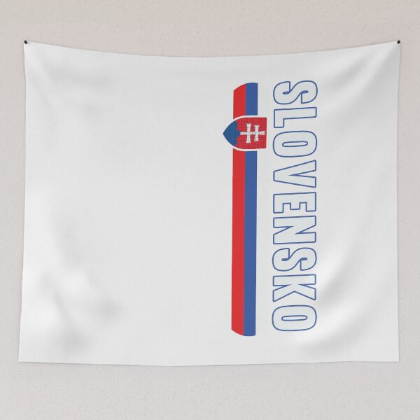 Item preview, Slovensko National Hockey Fan Jersey Style designed and sold by merchhost.