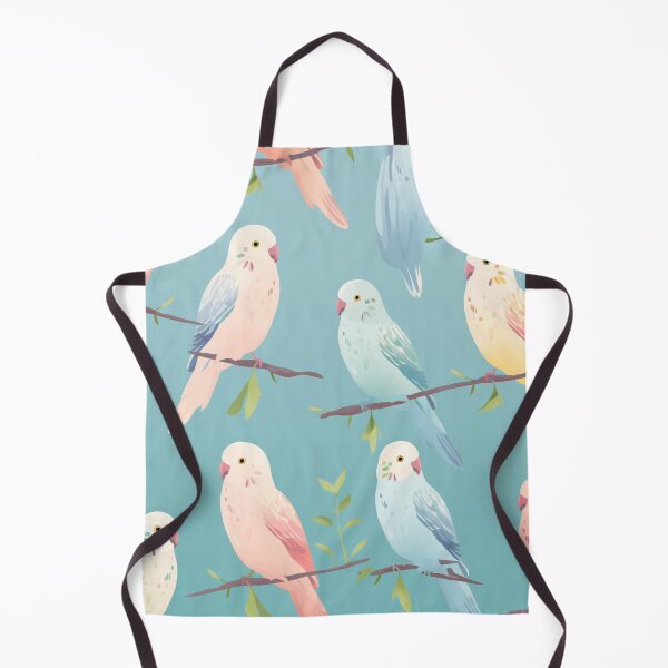 Item preview, Cottage core: Budgies pattern designed and sold by midmonty.
