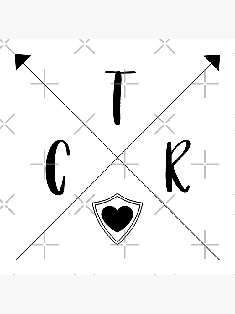 CTR Arrows - Choose The Right Full Sticker by mydabug