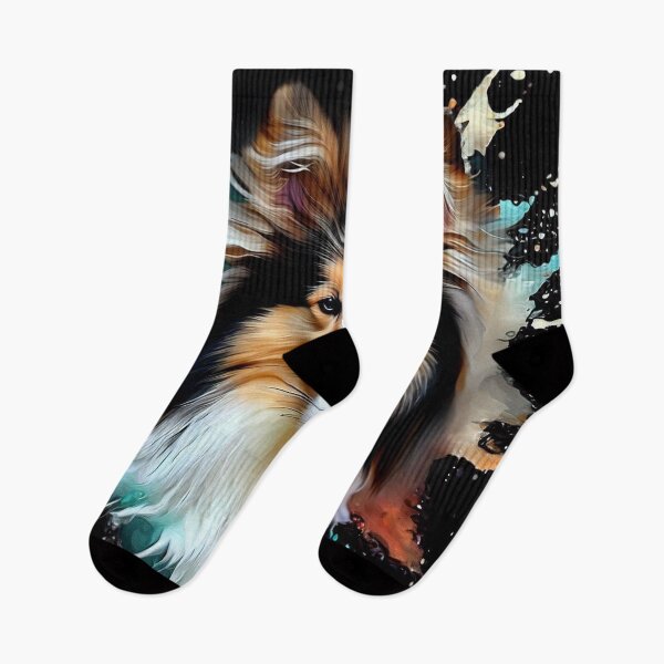 Item preview, Graceful Sheltie: A Portrait of Elegance 3 designed and sold by The Digital Compass.