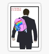 Hello Backpack Design Sticker