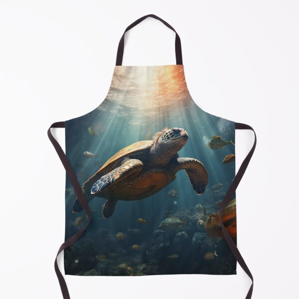 Artikelvorschau, Große Schildkröte schwimmt unter dem Meer entworfen und verkauft von EternityLoves.