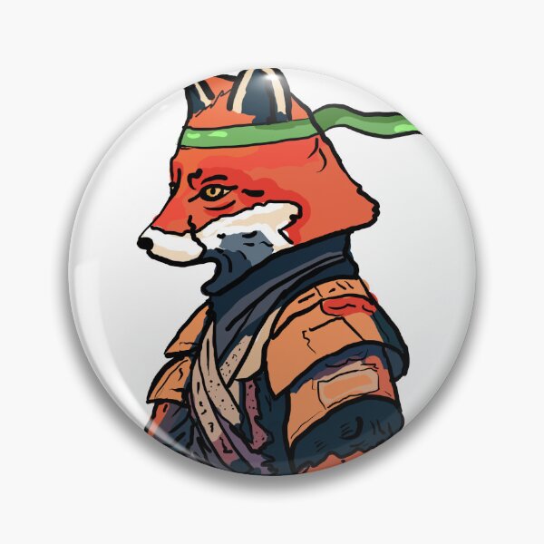 Item preview, Fox Samurai  designed and sold by Animo Pack.