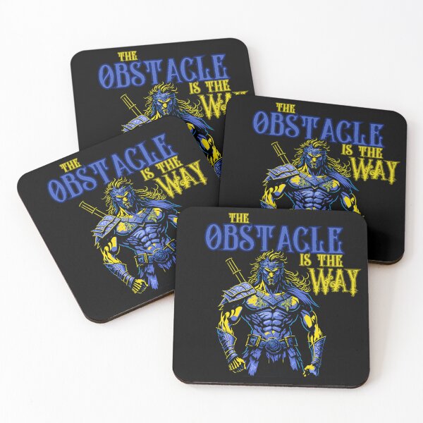 Item preview, The Obstacle Is the Way designed and sold by StoicQuotes.