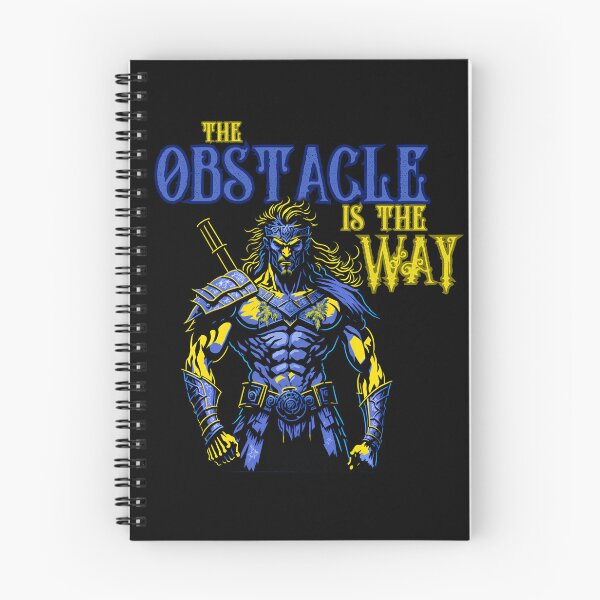 Item preview, The Obstacle Is the Way designed and sold by StoicQuotes.