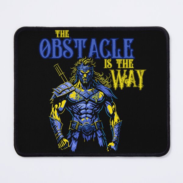 Item preview, The Obstacle Is the Way designed and sold by StoicQuotes.