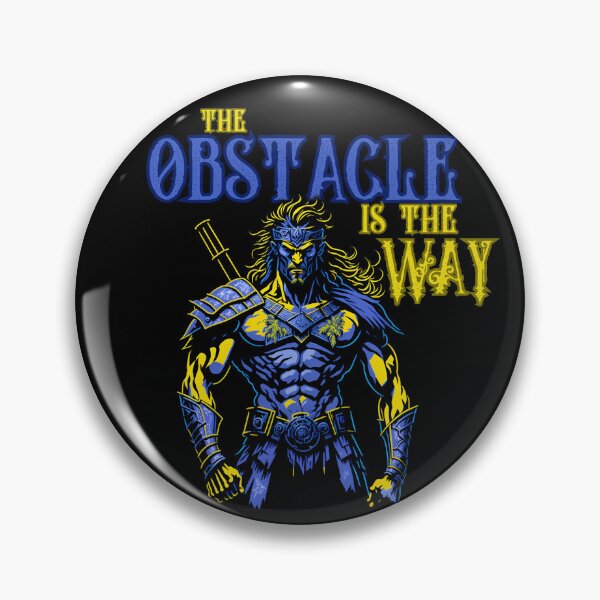 Item preview, The Obstacle Is the Way designed and sold by StoicQuotes.