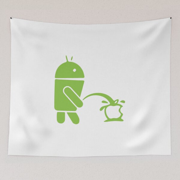 Item preview, Android is Greater than Apple designed and sold by anekahearts.