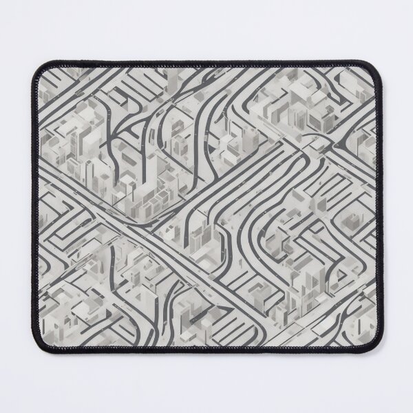 Item preview, Urban intersection, geometric lines, city life designed and sold by CoolPixels.