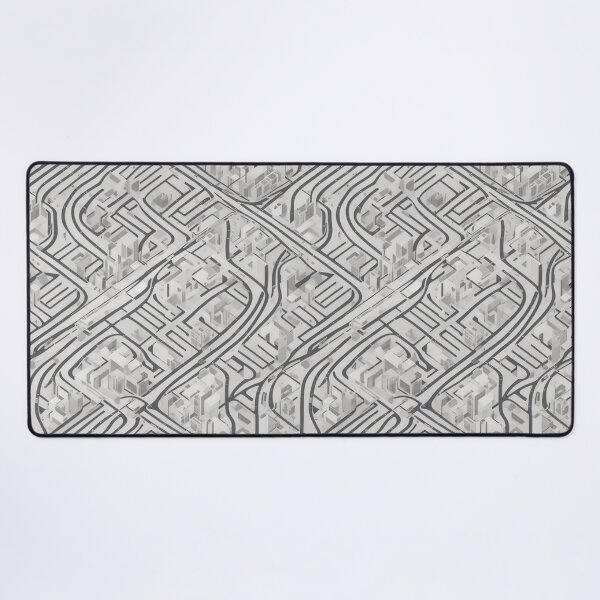Item preview, Urban intersection, geometric lines, city life designed and sold by CoolPixels.