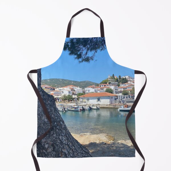 Item preview, Skiathos port  designed and sold by wanderingNomad.