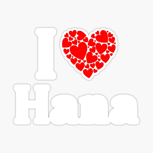 Hana Heart - I Love Hana