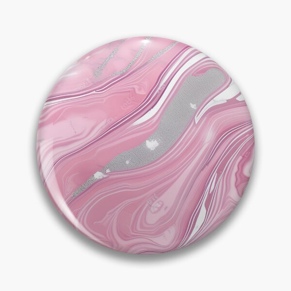 Item preview, Pink and Grey Marble Art designed and sold by BirdsnStuff.