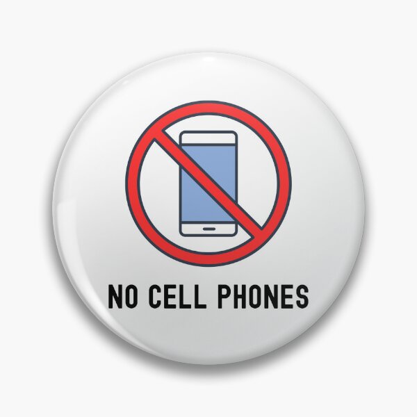 Item preview, No Cell Phones No Mobile Phones designed and sold by SGCreations-78.