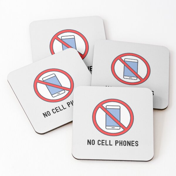 Item preview, No Cell Phones No Mobile Phones designed and sold by SGCreations-78.