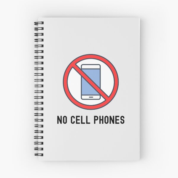 Item preview, No Cell Phones No Mobile Phones designed and sold by SGCreations-78.