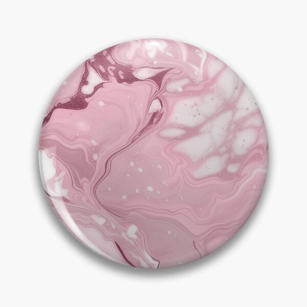Item preview, Pink and Grey Marble Art designed and sold by BirdsnStuff.