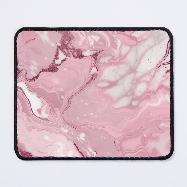 Item preview, Pink and Grey Marble Art designed and sold by BirdsnStuff.