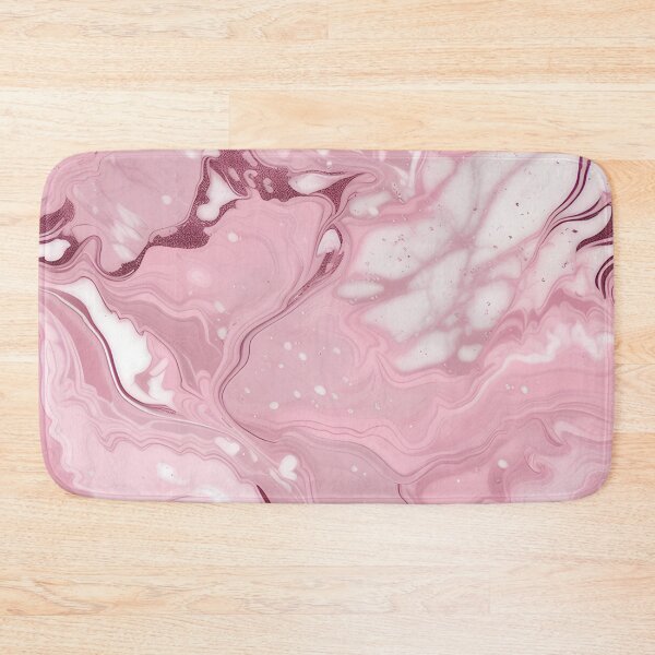 Item preview, Pink and Grey Marble Art designed and sold by BirdsnStuff.