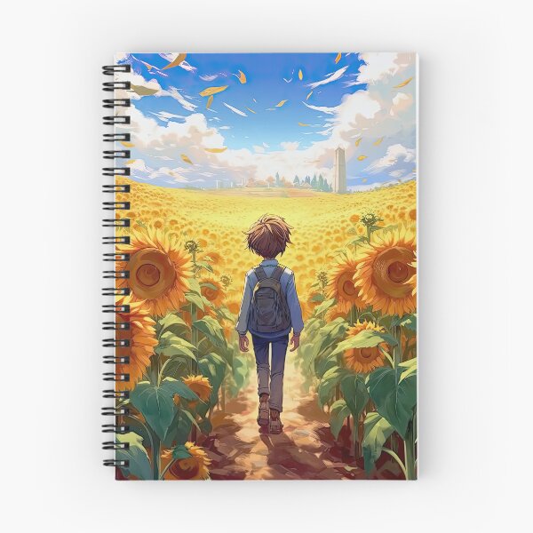 Item preview, Walking in sunflowers’field  designed and sold by iguananick.