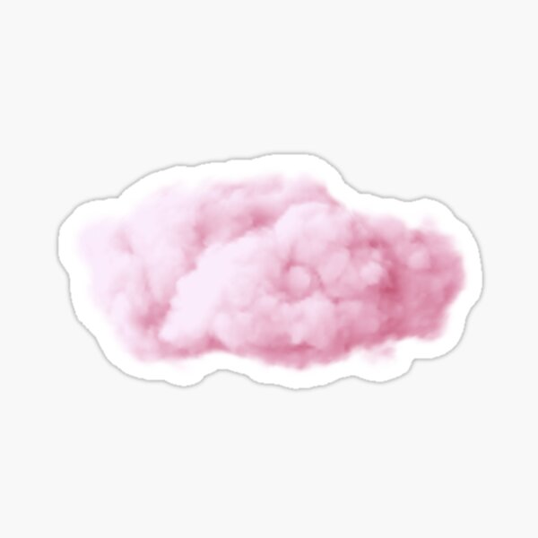 Item preview, Pink fluffy clouds designed and sold by PixelClip.