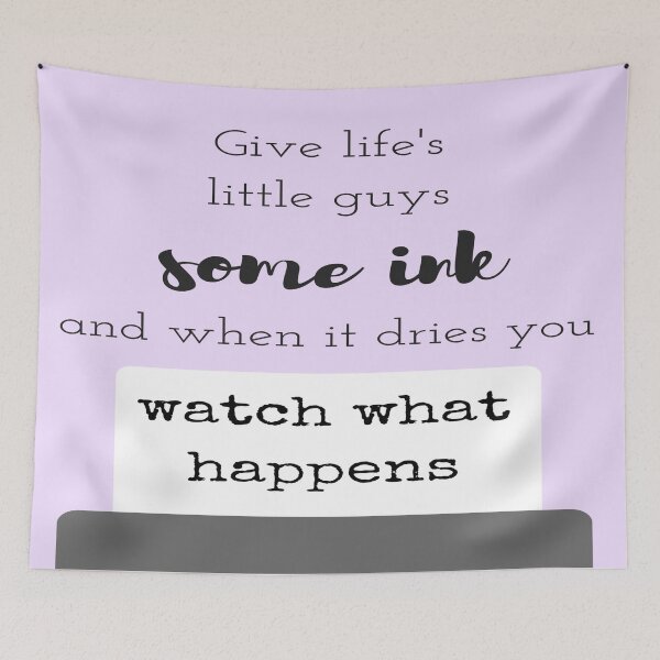 Item preview, "Give Life's Little Guy's Some Ink" designed and sold by Samis-Stagedoor.