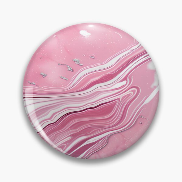 Item preview, Pink and Grey Marble Art designed and sold by BirdsnStuff.