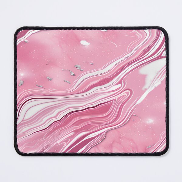 Item preview, Pink and Grey Marble Art designed and sold by BirdsnStuff.