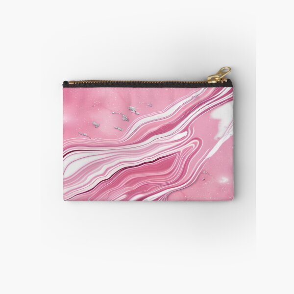 Item preview, Pink and Grey Marble Art designed and sold by BirdsnStuff.