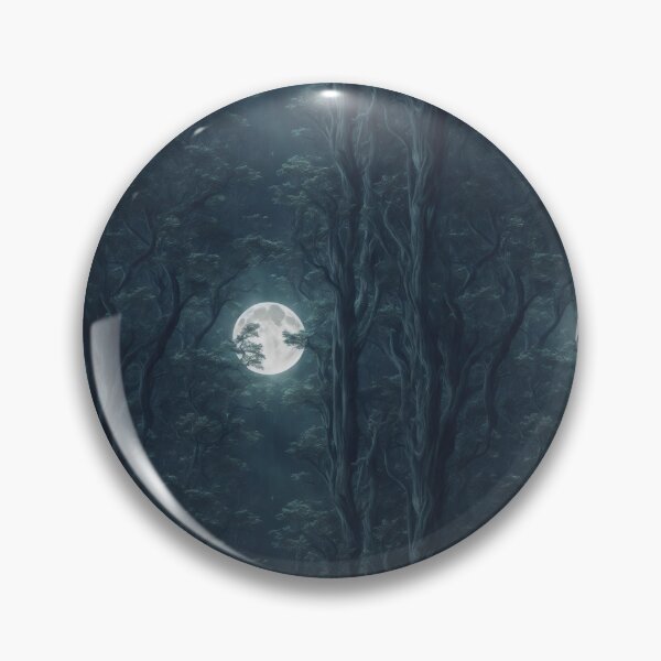 Item preview, Moonlit forest designed and sold by CoolPixels.