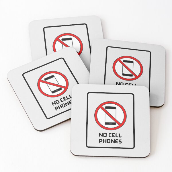 Item preview, No Cell Phones No Mobile Phones designed and sold by SGCreations-78.
