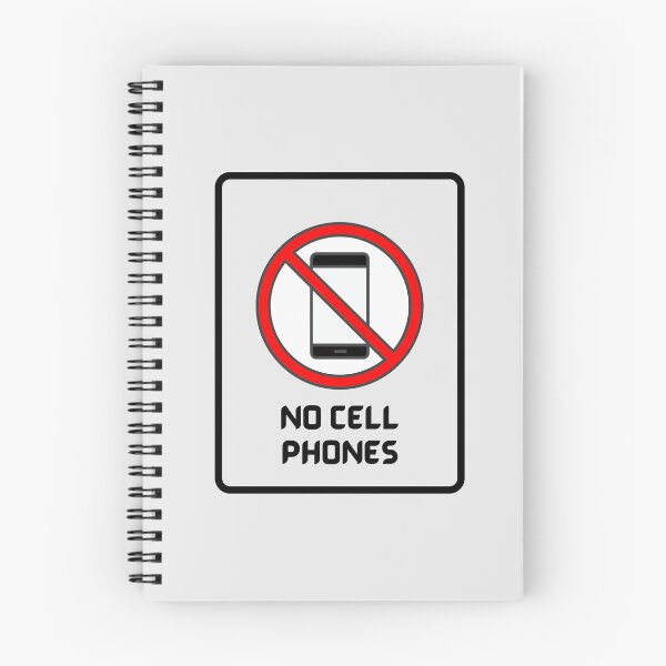 Item preview, No Cell Phones No Mobile Phones designed and sold by SGCreations-78.