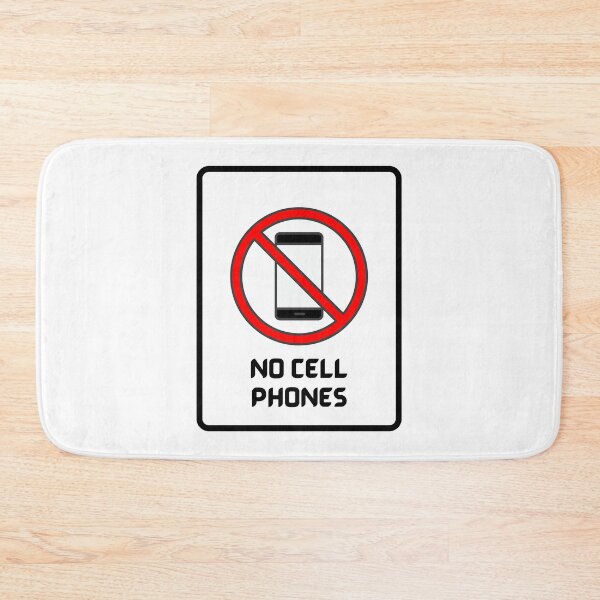 Item preview, No Cell Phones No Mobile Phones designed and sold by SGCreations-78.